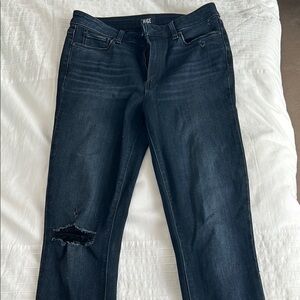 Paige Women's Indigo Dark Blue Jeans